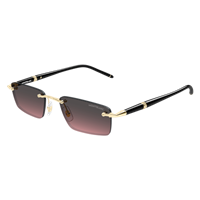 Gafas de sol Montblanc Hombre MB0484S003-GOLD-BLACK-GREY54
